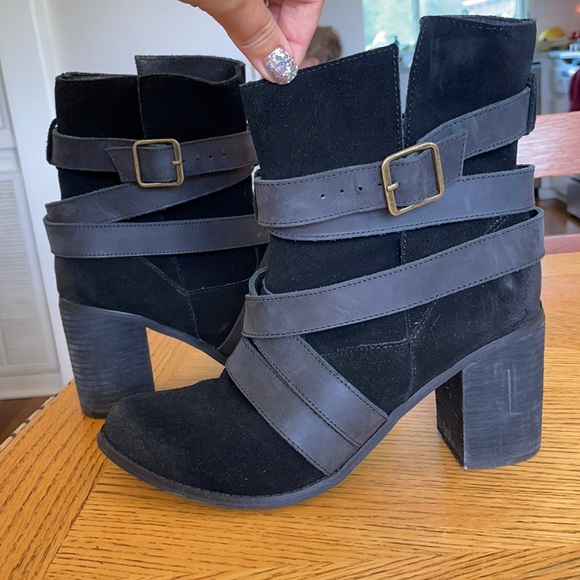 Joyfolie Shoes - Joyfolie Black Boots